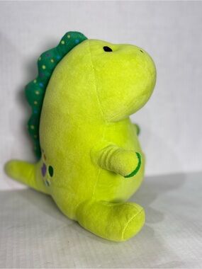 Rare Moriah Elizabeth You Tube ME creator’s Pickle Dino Lime Plush Dinosaur Toy!